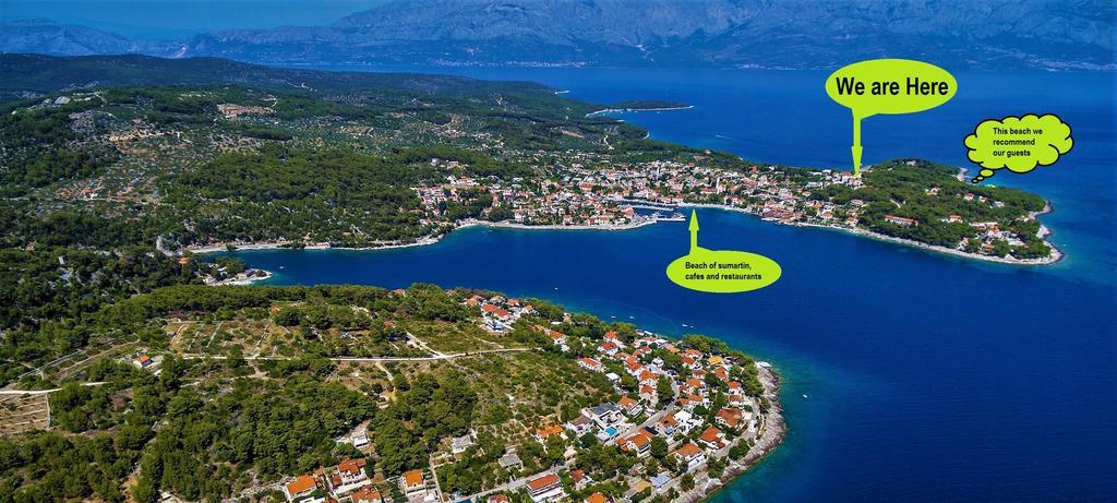Apartments Villa Barbara سومارتين المظهر الخارجي الصورة